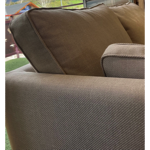 Canapé Modele E 3 Places dossier fibre creuse- Tissu Bjorn Beige