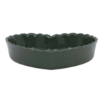 Plat coeur Charlotte Romarin 24cm - Ct Table 