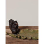 Vide-poche feuille et petit écureuil - Chehoma