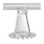 Plat sur pied Perloa verre - Côté Table