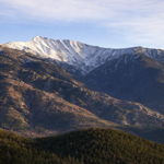 Verre long drink design TOPOGRAPHIC - Canigou