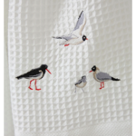 Nid d'abeille blanc - Marée Basse - Sylvie Thiriez