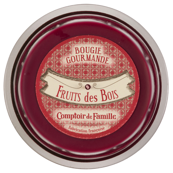 Bougie gourmande Fruits des bois - Comptoir de Famille