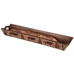 Panire rectangulaire en bois brl - Poya