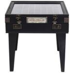 Table d'appoint collector noir 55x55 - Kare Design 