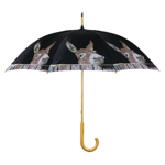 Parapluie bois âne 105 cm
