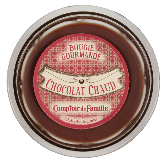 Bougie gourmande Chocolat Chaud - Comptoir de Famille