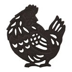 Dessous de plat Campagne Poule - Comptoir de Famille