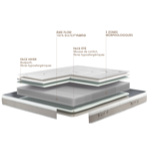 Matelas Arcadie H24 - Soutien tres ferme/Accueil moelleux