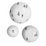 Set de 3 assiettes creuses Slalom - Chehoma