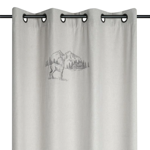 Pan de rideau Planay Naturel - 135x260