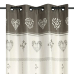 Pan de rideau Modane Naturel - 140x260