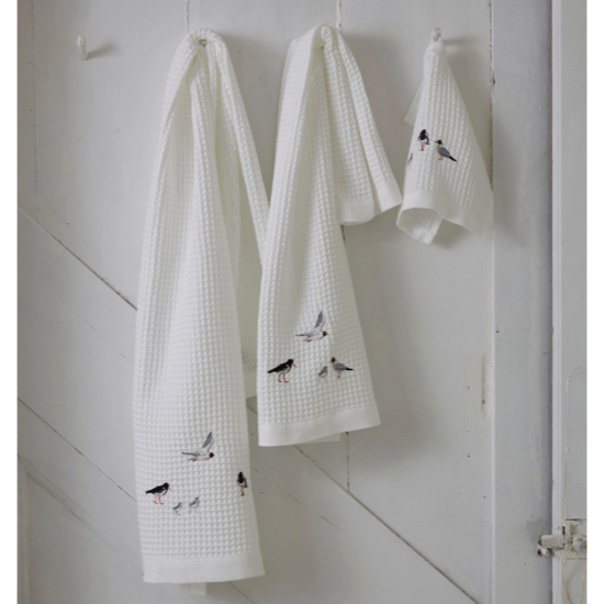 Nid d'abeille blanc - Marée Basse - Sylvie Thiriez