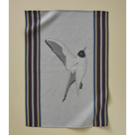 Torchon jacquard - Marée basse gris - 50x70 - Sylvie Thiriez