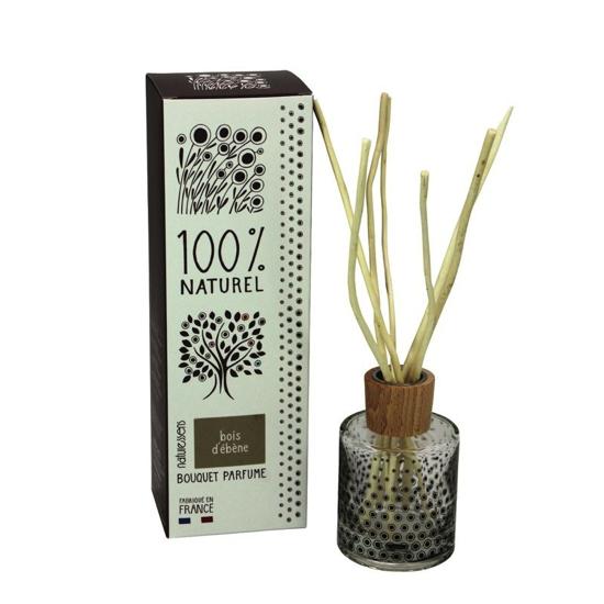 Bouquet parfumé Bois d'Ebène 100ml - Naturessens