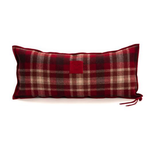 Coussin carreaux 25x60 cm - Scarlett