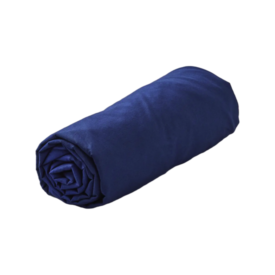 Drap housse percale lavée Orange argile - Sylvie Thiriez
