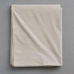 Drap plat percale unie Beige Pashmina - Sylvie Thiriez