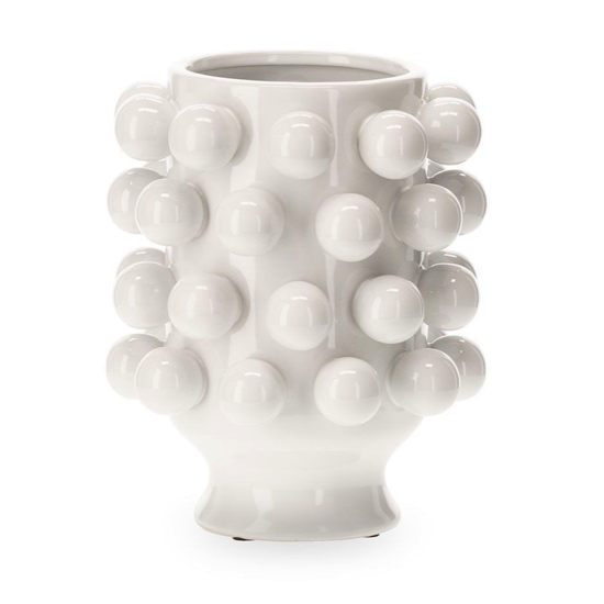 Vase Grappa blanc - D19xH24