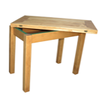 Table extensible épicéa massif 90x55(110) huilée