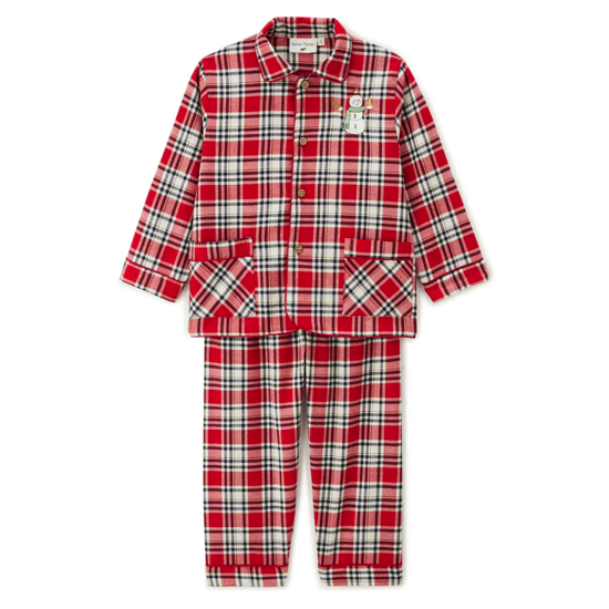 Pyjama enfant brodé Alpage - Sylvie Thiriez