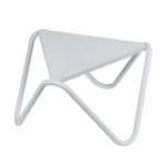 Table basse Vogue plateau micro-perfor - Titane - Lafuma  