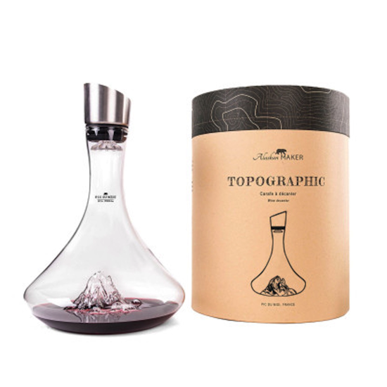 Carafe à vin TOPOGRAPHIC - Pic du Midi d'Ossau