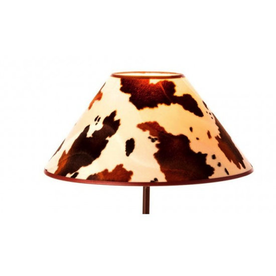 Abat jour imitation peau de vache 1042VBM