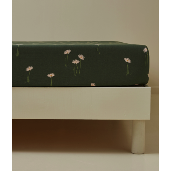 Drap housse imprimée Un air de prairie - Sylvie Thiriez 