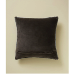 Housse de coussin polaire brodée Trésor des Forêts - 45x45 - Sylvie Thiriez