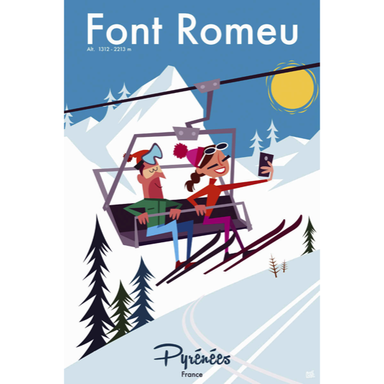 Illustrations GG001 Font Romeu