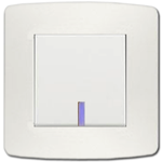 Interrupteur va et vient AF001 - Cerf bois