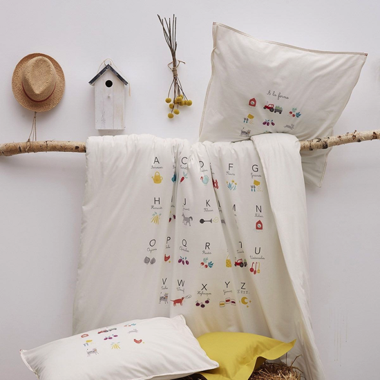 Housse de couette enfant A la ferme - Sylvie Thiriez
