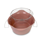 Panier friture pliable pour cocotte 24 cm - Cookut