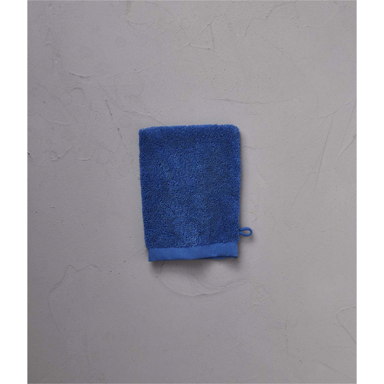 Gant de toilette Happy fish bleu - 15x21 - Sylvie Thiriez