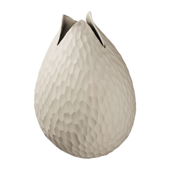 Vase Carve H22Ø15 - Nature - Asa Sélection