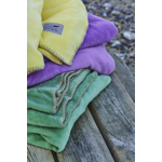 Plaid bien au chaud 150x175 - Vert Prairie - Sylvie Thiriez