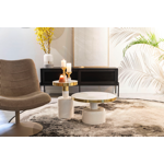 Side table glam white - Zuiver