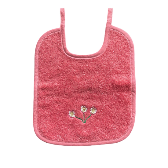 Bavoir brodé Bonnie - Petite taille - Sylvie Thiriez