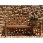 Banc arrondi 3 places en teck VISAYA L160