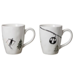 Set de 2 Mugs Slalom - Chehoma