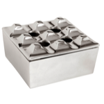Petit cendrier Riva aluminium - Côté Table 