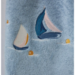 Éponge brodée Au large mer du nord - Sylvie Thiriez