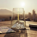 Verre long drink TOPOGRAPHIC - Pic du Midi de Bigorre