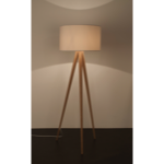 FLOOR LAMP TRIPOD WOOD WHITE - Zuiver