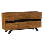 Bahut 3 portes COLBAH33 -Teck massif recycl 