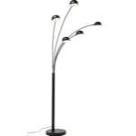 Lampadaire 5 branches - noir mat - Kare Design