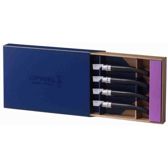 Coffret OPINEL 4 couteaux en Ebène