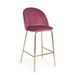 Tabouret bar Carry velours