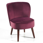 Fauteuil Aros Violet - AROSVIO - Casita